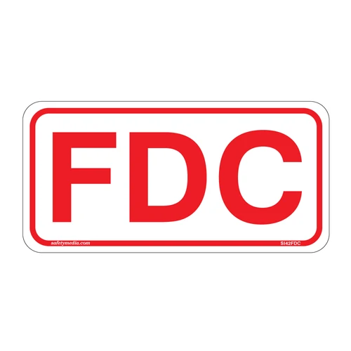 FDC Aluminum Sign