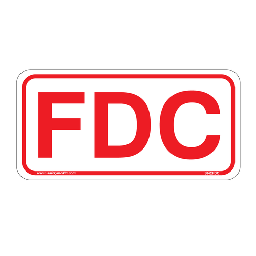 FDC Aluminum Sign