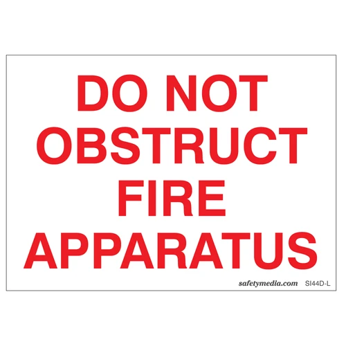 Fire Apparatus Sticker