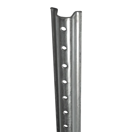 10 foot U Channel heavy duty steel sign post with pre-drilled holes