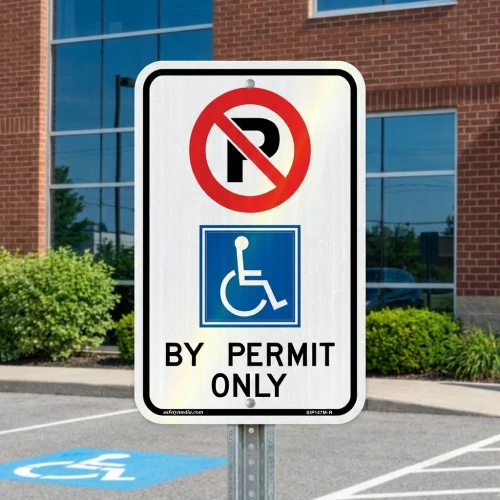 ensuring designated parking for disabled individuals.