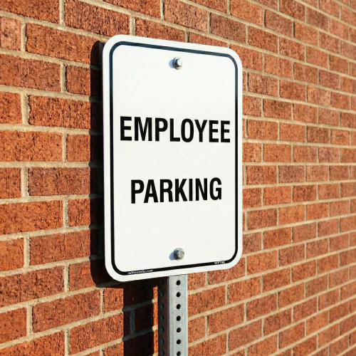 Employee Parking Sign
