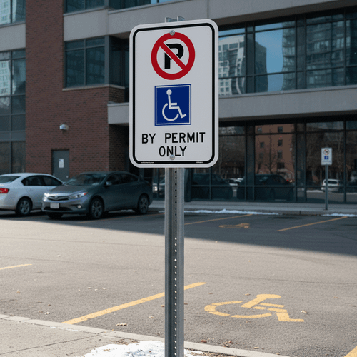 Accessible Parking Permit Sign RB-93