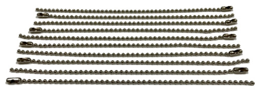 5.5" Ball Chains with Connectors, 10/pkg