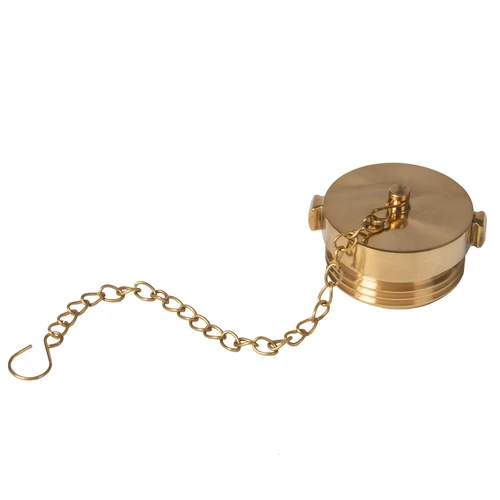 2.5" CSA Thread (Canada) Brass FD Connection Plug