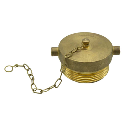 2.5" NST Thread (US) Brass FD Connection Plug