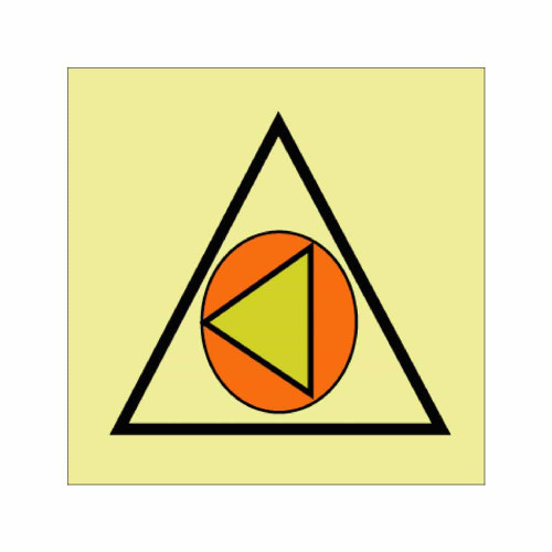 IMS Lube Oil Pump Remote Shut - Off Photoluminescent Signs