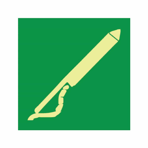 IMS Line Throwing Appliance Photoluminescent Signs