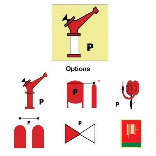 IMS Powder Related Photoluminescent Sign