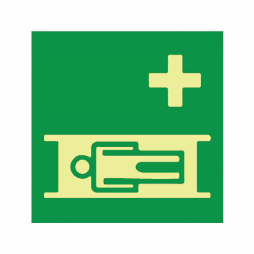 IMS Stretcher Photoluminescent Signs