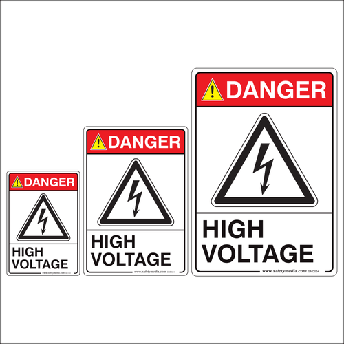 High Voltage Danger Signs