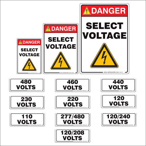 Specific Voltage Danger Signs
