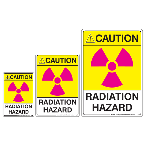 Radiation Hazard Caution Signs