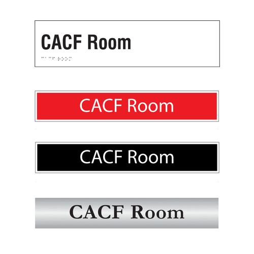 CACF Room Door Sign Series