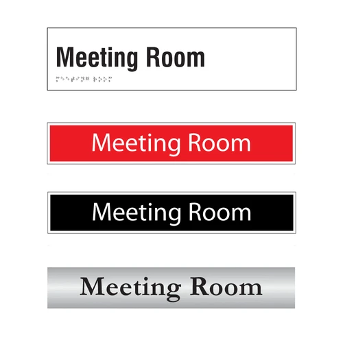 Meeting Room Door Sign Series