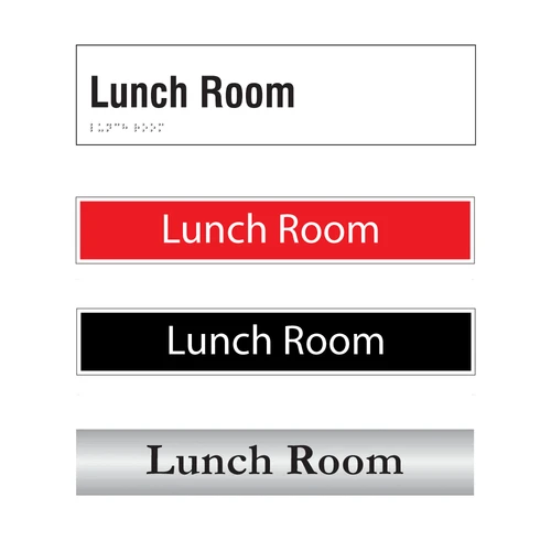 Lunch Room Door Sign Series