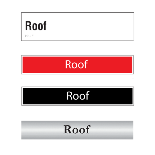 Roof Door Sign Series