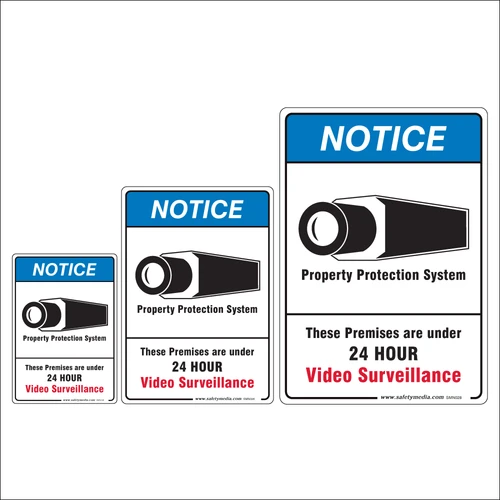 Property Protected Notice Sign