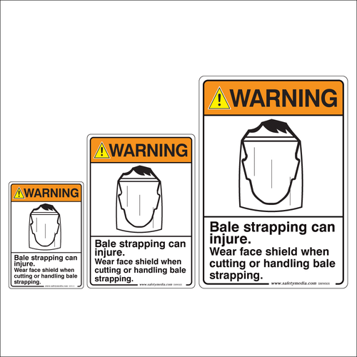 Face Hazard Warning Sign