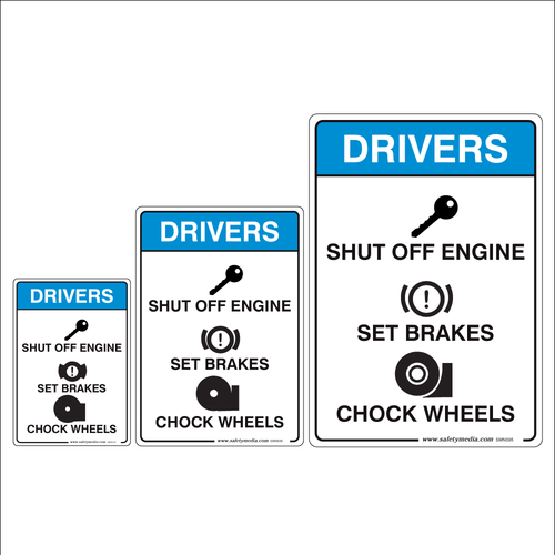 Drivers Notice Sign