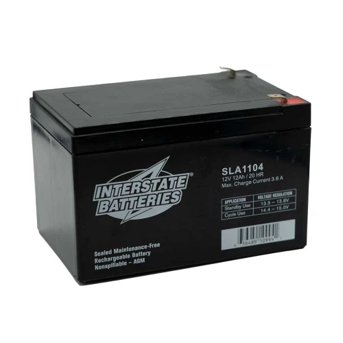 12 Volt Sealed Lead Acid Batteries for Emergency Lights & Exit Signs