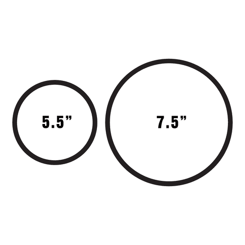 Individual Tactile Circles (5.5" or 7.5")