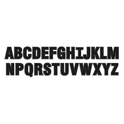 Individual Tactile Letters