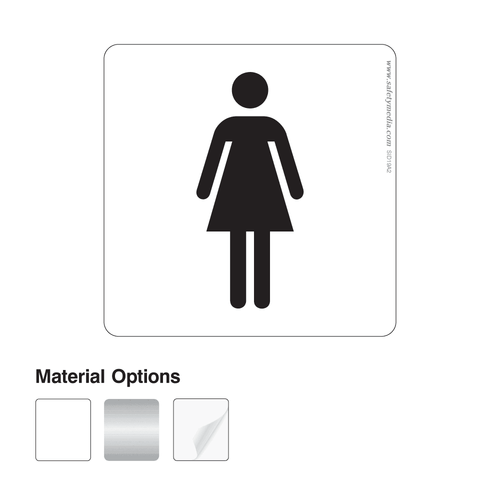 Women's Washroom Signs