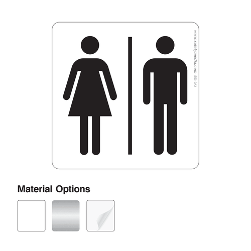 Unisex Washroom Signs