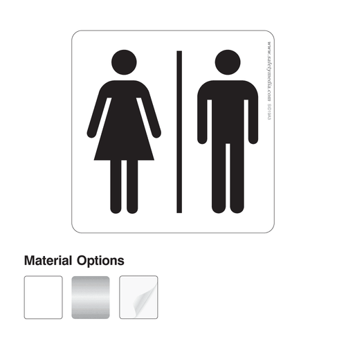 Unisex Washroom Signs