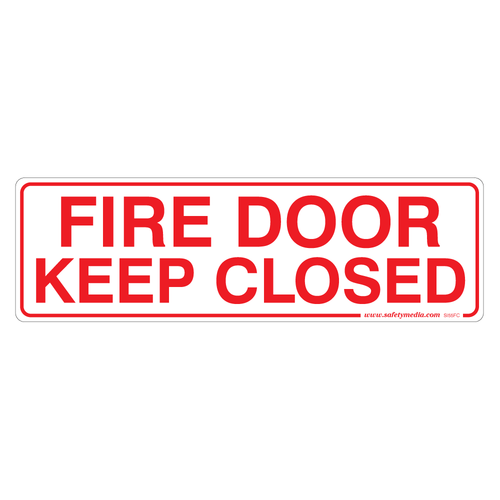 Fire Door Keep Closed - Sticker or Photolum Sign Fire Door Keep Closed - Sticker or Photolum Sign