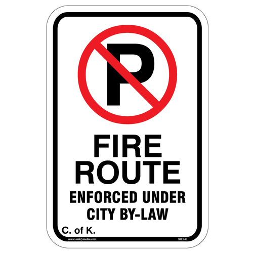 Fire Route Enforced Under City By-Law