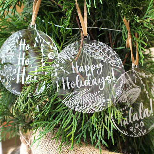 Holiday Ornaments - Support Camp BUCKO