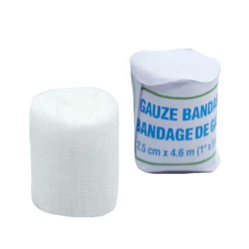 Sterile 1" x 5 yards Bandages Gauze Rolls, 6/Box