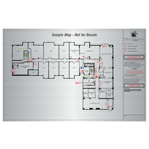 Emergency Evacuation Maps - Ontario Fire Code Compliant - Custom Safety Maps for Buildings