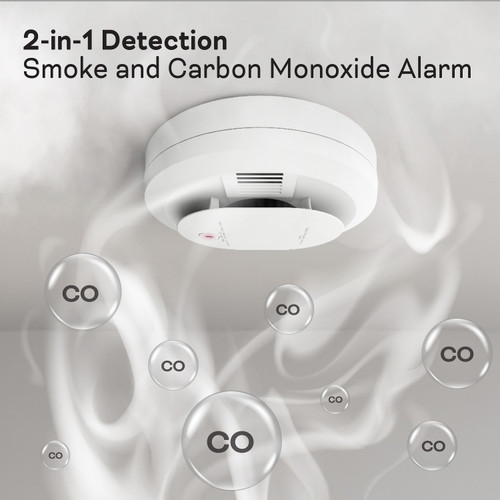 Battery Powered Smoke & Carbon Monoxide Voice Alarm