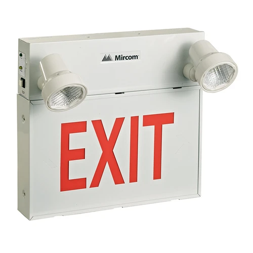 Steel LED Emergency Exit Sign Combo with Remote Capability – Safety Media