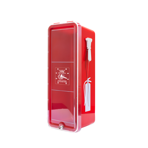 All-Weather Fire Extinguisher Cabinet, Red (AW-10-W)