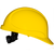 Yellow Hard Hat, CSA Type 2 Class E with Ratchet Suspension