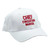 White Chief Evacuation Warden Hat With Red Letters
