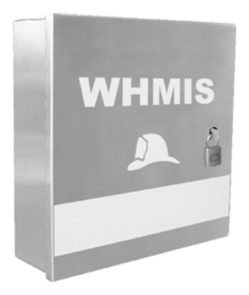 Regular Stainless Steel WHMIS Box with Padlocks