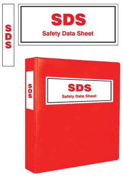 SDS Binder Stickers