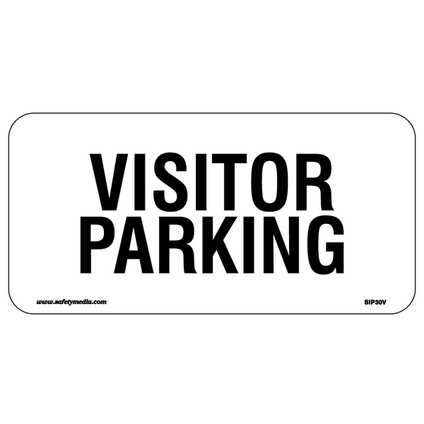 Visitor Parking Aluminum Sign