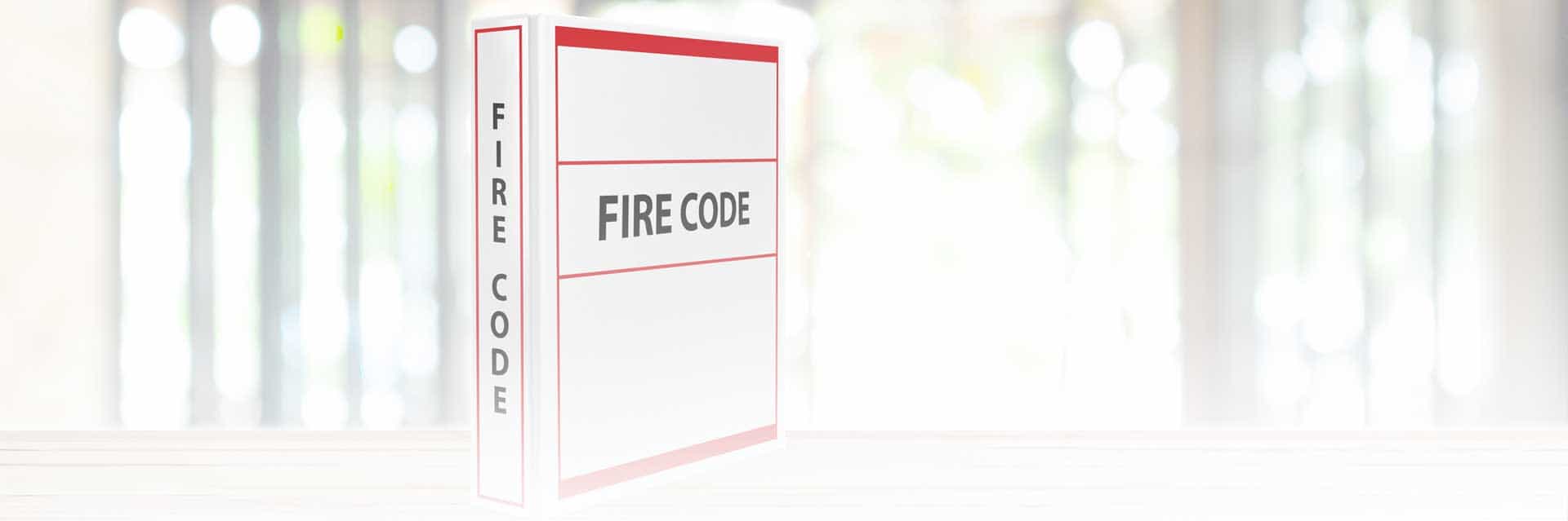 fire code banner image