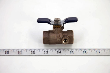 FEBCO LF 1/2" TAPPED BALL VALVE