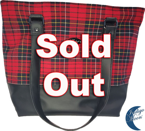 Purse The Emily Tote Red Tartan Red Interior
