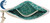 Wristlet Clematis White Top Open 1