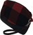 Clematis Wristlet Black Base Red Plaid Upper Side