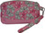 Wristlet Clematis pink base pink grey butterflies upper (Version 2) Back