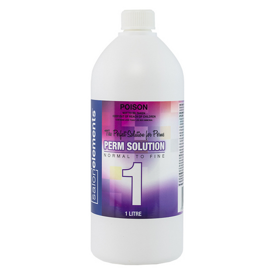 Salon Elements - Perm Solution 1 (Normal to Fine) 1L